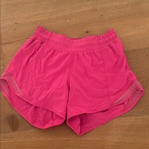 lululemon athletica Bright Pink Athletic Shorts